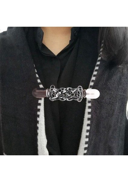 3 Parça Kazak Şal Klipler Elbiseler Hırka Yaka Broş Klip Kadınlar Kızlar Için Vintage Gömlek (Yurt Dışından) fiyatları