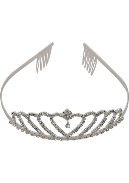 Taç Prenses Kafa Bandı Düğün Için Pinli Şık Yapay Elmas (Yurt Dışından)