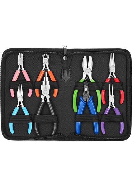 Takı Pensesi, 8 Adet Yapma Pensesi Aletleri, Onarım, Tel Sarma, El Sanatları Için (Yurt Dışından)