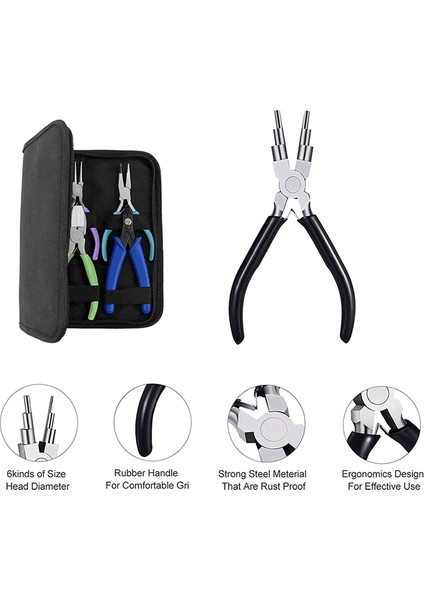 Takı Pensesi, 8 Adet Yapma Pensesi Aletleri, Onarım, Tel Sarma, El Sanatları Için (Yurt Dışından) fiyatları