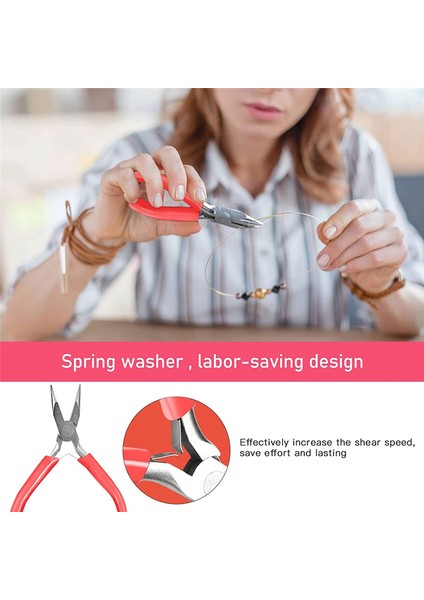 Takı Pensesi, 8 Adet Yapma Pensesi Aletleri, Onarım, Tel Sarma, El Sanatları Için (Yurt Dışından) modelleri