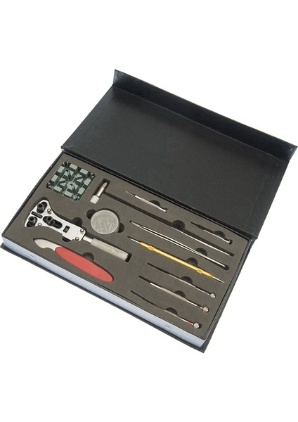 29 Adet Kutu Saat Onarım Alet Setleri Pil Değiştirme Kayışı Yeniden Boyutlandırma Saat Yapımcısı Ev Temizleme- (Yurt Dışından)