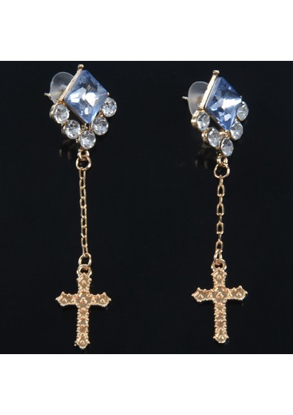 Moda Kristal Metal Kolye Küpe Bayanlar Zarif Rhinestones (Yurt Dışından) fırsatları