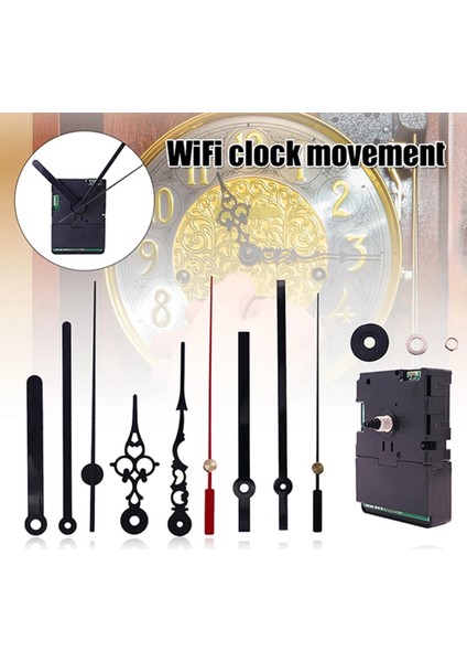 Takım Dıy Akıllı Wifi Saat Hareketi Kitleri Otomatik Zaman Ayarı Dilsiz Ev Dekorasyon Aksesuarları (Yurt Dışından) fiyatları