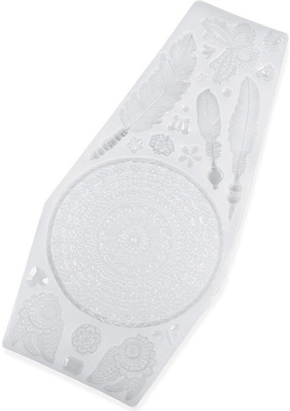 Silikon Reçine Kalıpları Dream Catcher Döküm Kristal Epoksi Dıy Takı Kolye El Sanatları Yapımı Için (Yurt Dışından)