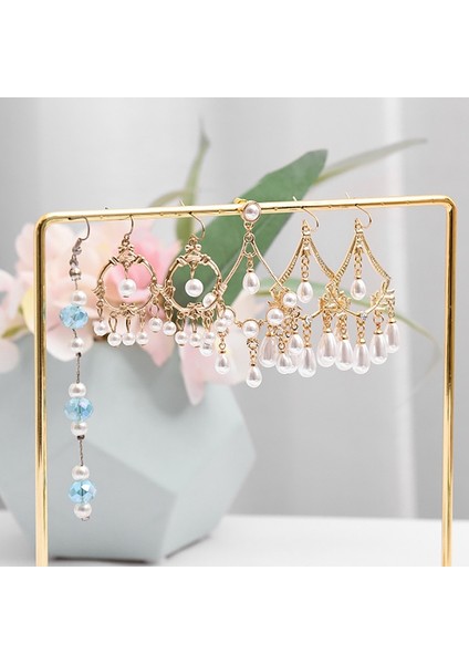 Ahşap Metal Küpe Ekran Tutucu Zincir Kolye Kolye Standı Takı Vitrini (Yurt Dışından) fırsatları