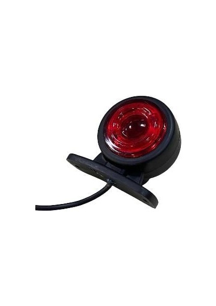 12V-24V Takoz Lambası Dönerli (10 Ledli) Kırmızı-Beyaz