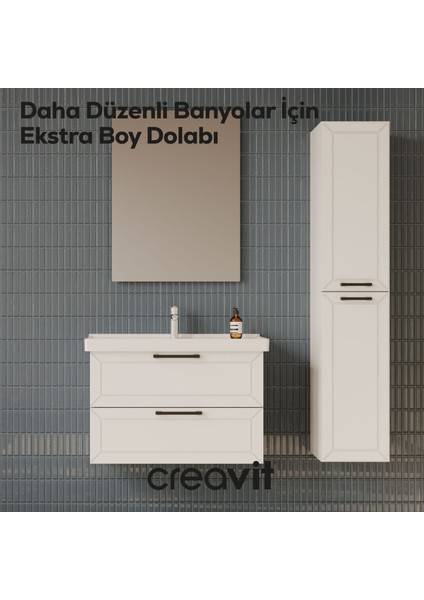 D20 30 cm Sola Açılır Boy Dolabı Beyaz Lake Kapak fiyatları