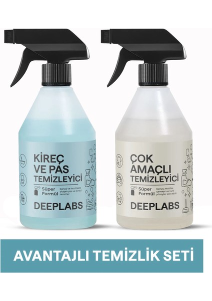 Avantaj Çok Amaçlı Temizleyici Banyo Temizleyici 2’li Set