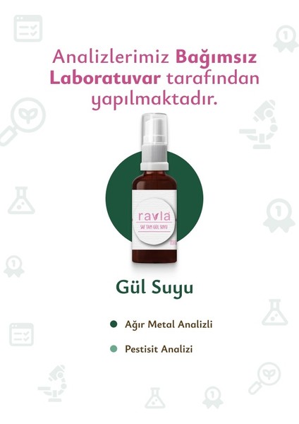 Gül Suyu 50 ml Normal Ciltler İçin Ferahlatıcı Etkiyle Doğal Gül Aroması