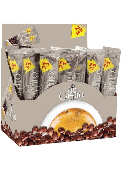 Şekersiz Hazır Kahve Display Kutuda 40 Adet x 14 GR
