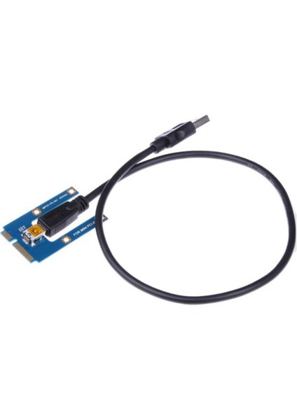 USB 3.0 Mini Pcı-E - Pcıe Pcı Express 1x - 16X Genişletici Yükseltici Kart Adaptörü Uzatma Kablosu Bitcoin Madenci Madenciliği Için (Yurt Dışından)