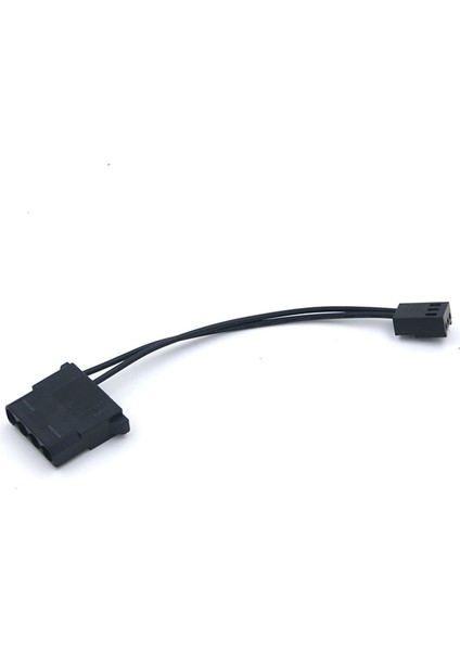 10 Adet Ide'den 3 Pinli Fan Güç Kablosu Molex D Fişi Güçten 3 Pinli Konnektör Bilgisayar Pc Soğutma Dönüştürücü Kablosu (Yurt Dışından)