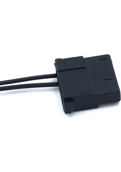 10 Adet Ide'den 3 Pinli Fan Güç Kablosu Molex D Fişi Güçten 3 Pinli Konnektör Bilgisayar Pc Soğutma Dönüştürücü Kablosu (Yurt Dışından)