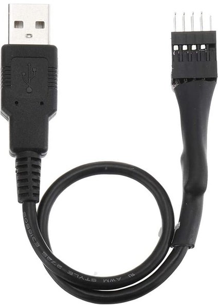 2 Adet 20CM 9 Pin Erkek - Harici USB Erkek Pc Anakart Dahili Veri Uzatma Kablosu (Yurt Dışından) fırsatları