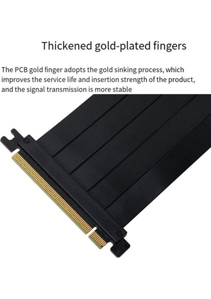 Pcıe 4.0 X16 Uzatma Kablosu 200MM 180° Esnek Pcıe Konnektör Uzatma Kablosu (Yurt Dışından) indirimleri