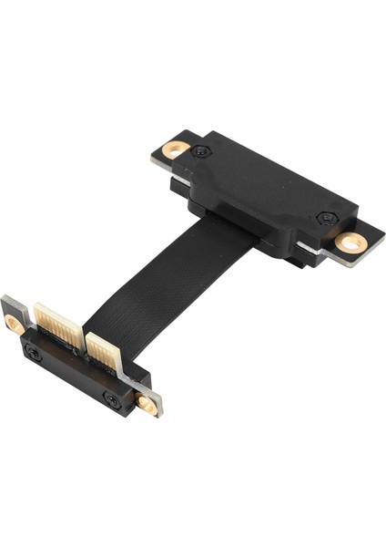 Pcıe X1 Yükseltme Kablosu Çift 90 Derece Sağ Açı Pcıe 3.0 X1 - X1 Uzatma Kablosu 8 Gbps Pcı Express 1x Yükseltme Kartı - 5 cm (Yurt Dışından)