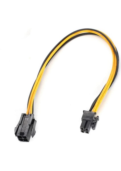 10 Paket Cpu 4 Pin Uzatma Güç Kablosu Anakart Atx Güç Kaynağı Psu 8 Inç (Yurt Dışından)