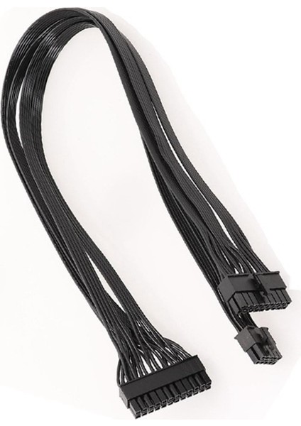 18+10-Pin'den 24-Pin'e Atx Güç Kaynağı Kablosu Corsaır Rmx Serisi RM1000X/RM850X/RM750X/RM650X Için Modüler Psu Güç Kablosu (Yurt Dışından)