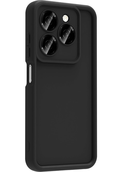 Tecno Spark 20 Pro 5g Kılıf Kamera Korumalı Alt Ananas Kapak - Mürdüm