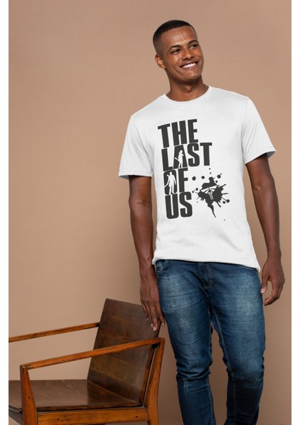The Last Of Us Tshirt Beyaz Unisex Kesim