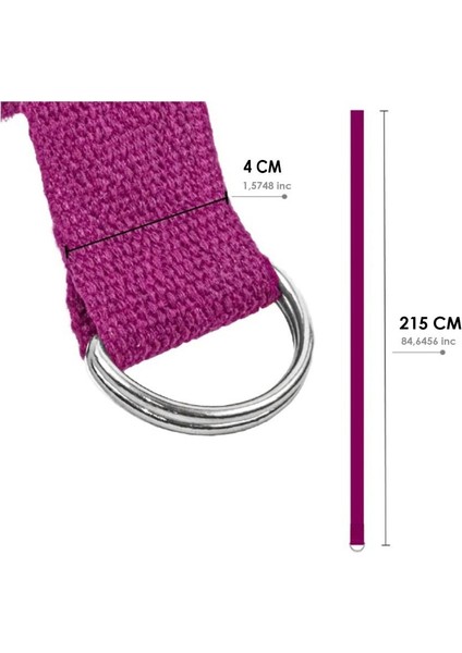 Yk-200 Yoga Kemeri Pembe