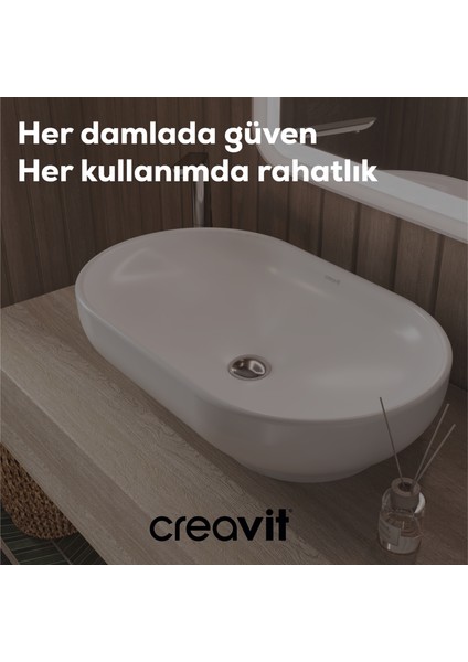 Lavabo Sifon Başlığı (Taşmasız) 54MM