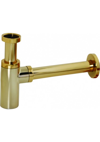 Lavabo Sifon 33 cm G1 1/4 - Altın
