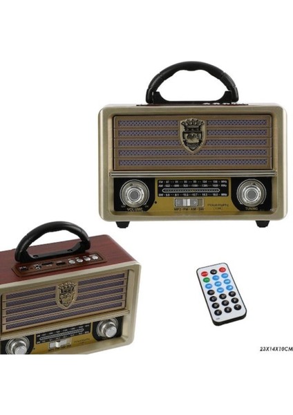 Nsj-03 Bluetooth/usb/sd Kart Nostalji Radyo