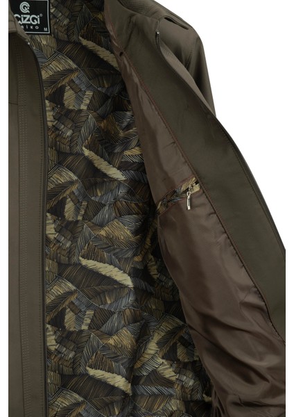 Erkek Polo Yaka Çift Cepli Astarlı Mevsimlik Mont - A00001 modelleri