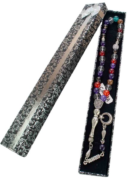 Çakra 7 Doğal Taşlı Erkek Tesbih – Ametist, Akik, Kaplan Gözü, Aventurin, Kuvars | Şifa ve Odak Enerjisi | Hediyelik Doğal Taş Tesbih fiyatları