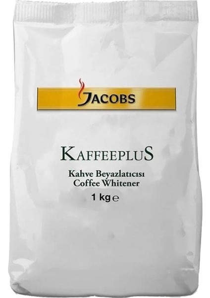 Medium Çekirdek Kahve 1kg (Espresso Beans) & Kaffeeplus Süt Tozu 1kg (Karma 8 Li Set)