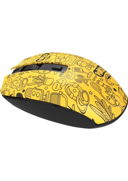 T3- 5.1 Bluetooth & Wireless 2,4ghz Kablosuz Mouse