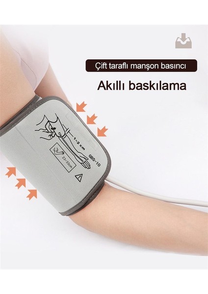 Türkçe Konuşan Koldan Ölçer Hafızalı Dijital Tansiyon Cihazı fırsatları