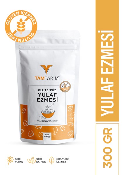 Glutensiz Yulaf Ezmesi 300 gr