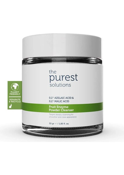 The Purest Solutions 0,2AZELAIC Acıd 0,2 Malıc Acıd Fruıt Powder Cleanser 55G fiyatları