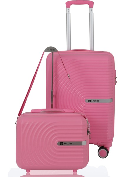 Polipropilen 2'li Valiz Seti Kabin & Makyaj V374