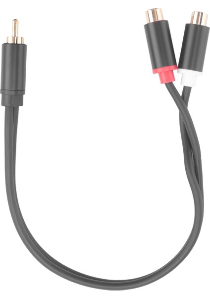 Rca Erkek Kablo 2rca Dişi Ses Kablosu 2 Rca Erkek Ayırıcı Aux Kablosu Tv Pc DVD Hoparlör Ses Amplifikatörleri Subwoofer (Yurt Dışından)