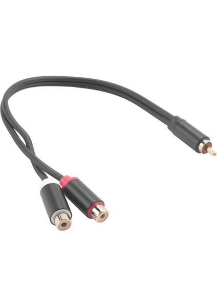 Rca Erkek Kablo 2rca Dişi Ses Kablosu 2 Rca Erkek Ayırıcı Aux Kablosu Tv Pc DVD Hoparlör Ses Amplifikatörleri Subwoofer (Yurt Dışından)