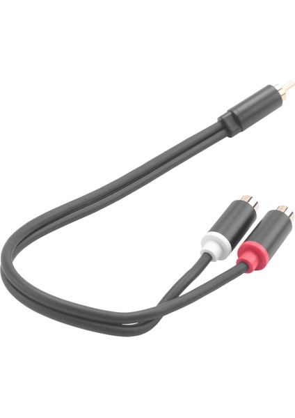 Rca Erkek Kablo 2rca Dişi Ses Kablosu 2 Rca Erkek Ayırıcı Aux Kablosu Tv Pc DVD Hoparlör Ses Amplifikatörleri Subwoofer (Yurt Dışından)