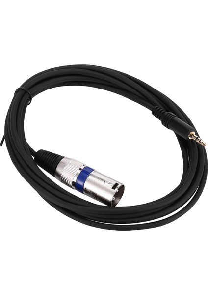 3 Metre 3.5mm Stereo Jak Fişi 3 Pin Xlr Erkek Kablo Mikrofon Ses Kaydı (Yurt Dışından)