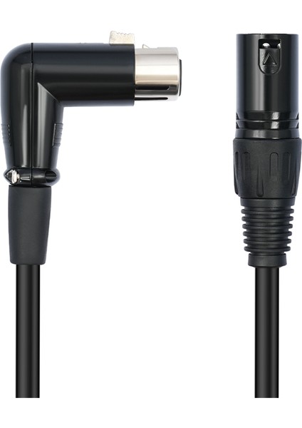 Xlr Kablo Sağ Açı Dişi Xlr Erkek Dengeli 3 Pın Mikrofon Kablosu Mikserler Hoparlör Sistemleri Için (Yurt Dışından)