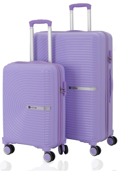 Polipropilen 2'li Valiz Seti Büyük & Kabin V374