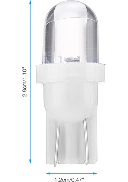T10 Dipsiz Park Sinyal Ampul 12V W5W 2 Adet Beyaz Renk modelleri