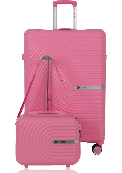 Polipropilen 2'li Valiz Seti Büyük & Makyaj V374