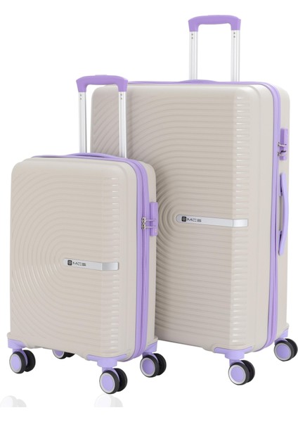 Polipropilen 2'li Valiz Seti Büyük & Kabin V374