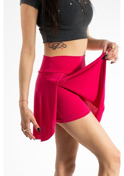 Kadın Şort Etek Cepli Rahat fırsatları