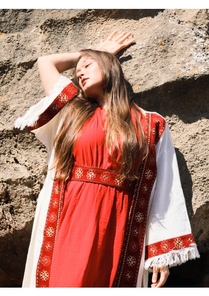 Tarsus Kaftan / Kırmızı modelleri
