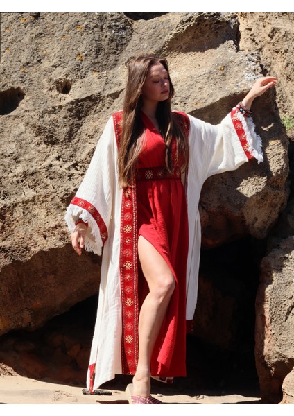 Tarsus Kaftan / Kırmızı indirimleri