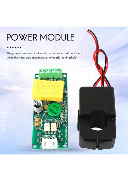 Ampermetre Watt Güç Volt Amp Kwh Arduino Için Bölünmüş Ct ile (Yurt Dışından)